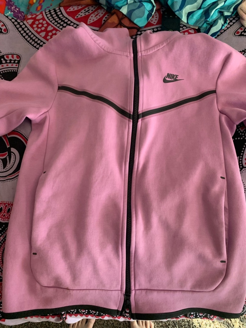 Nike Lavender Pullover with Black Trim